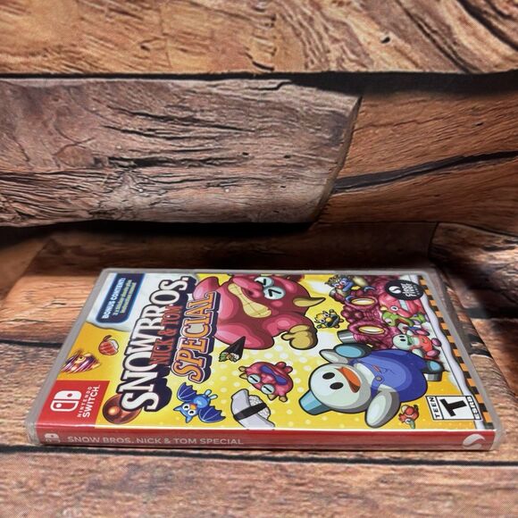 Snow Bros. Nick & Tom Special Nintendo Switch Video Game New Sealed Toplan - Picture 3 of 6